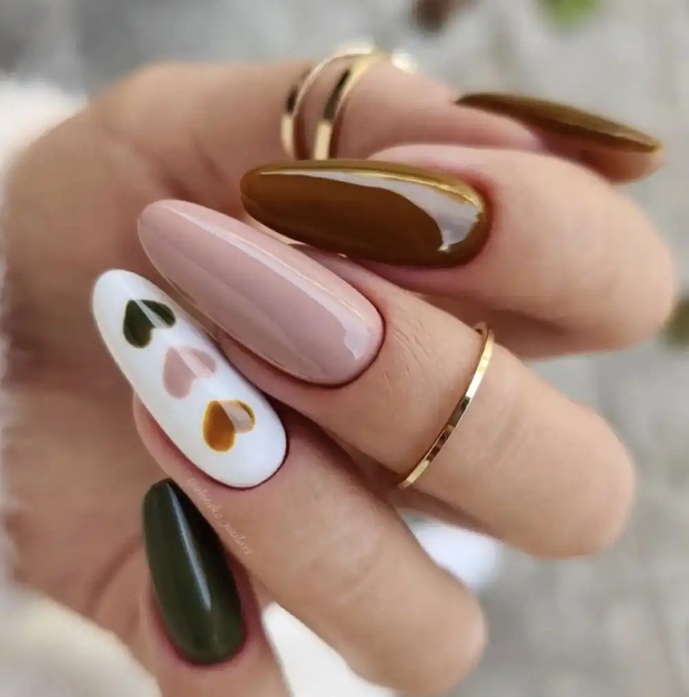 مدل ناخن پاییزی ۱۴۰۵