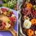 تزیین غذا به شکل گل؛ ایده‌های خلاقانه و شیک برای سفره‌های مجلسی