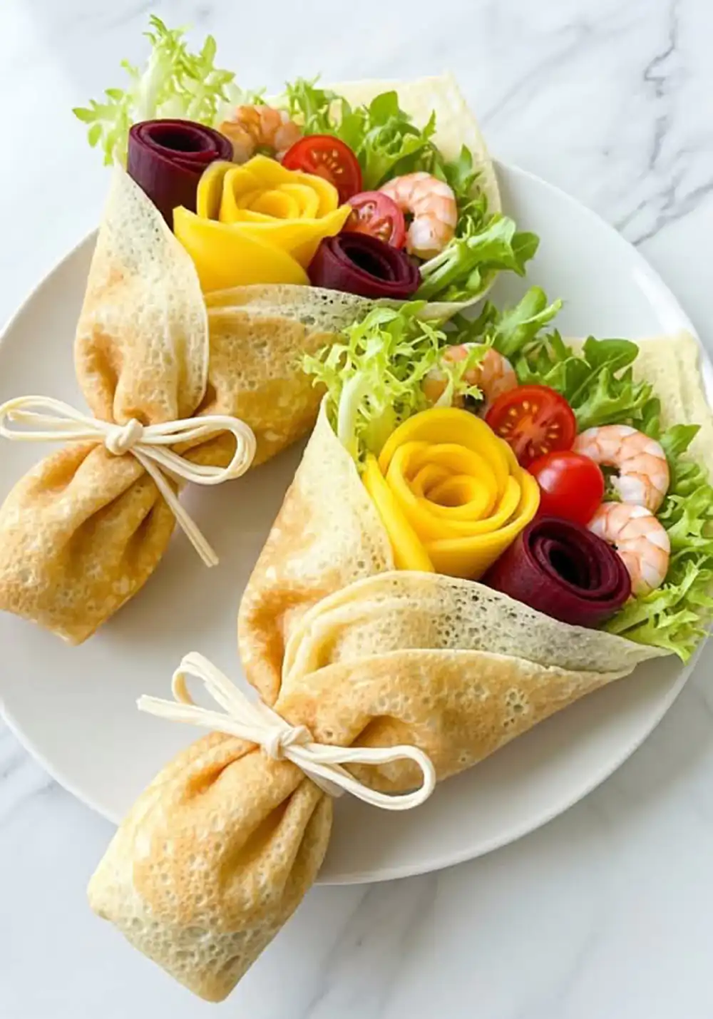 تزیین غذا ادایی