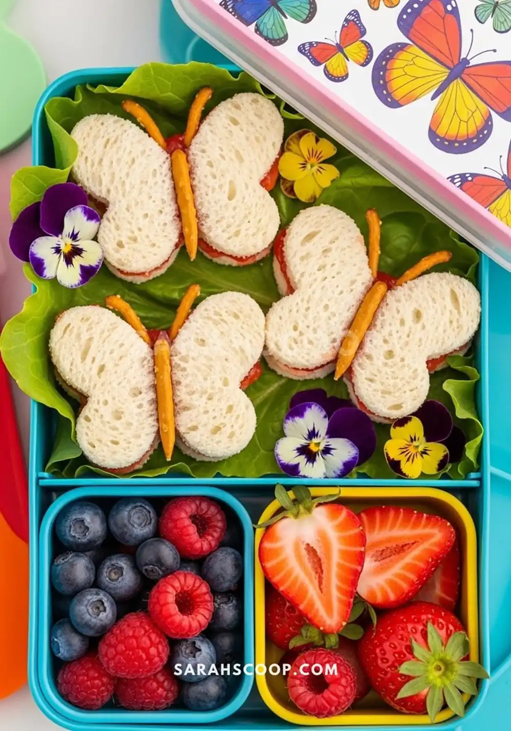 تزیین ظرف غذای کودک