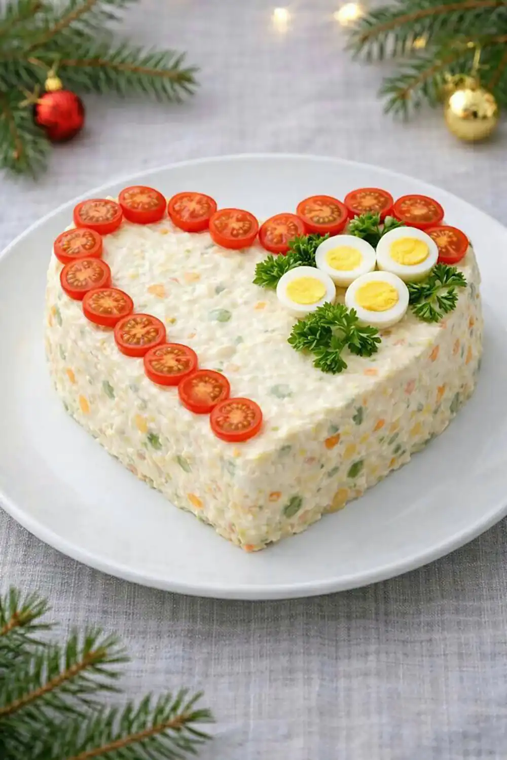 تزیین غذا الویه