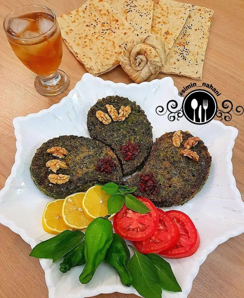تزیین غذا ایرانی