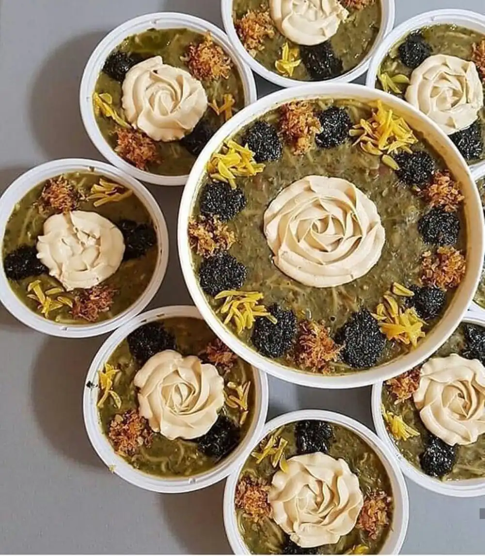 تزیین غذا ایرانی