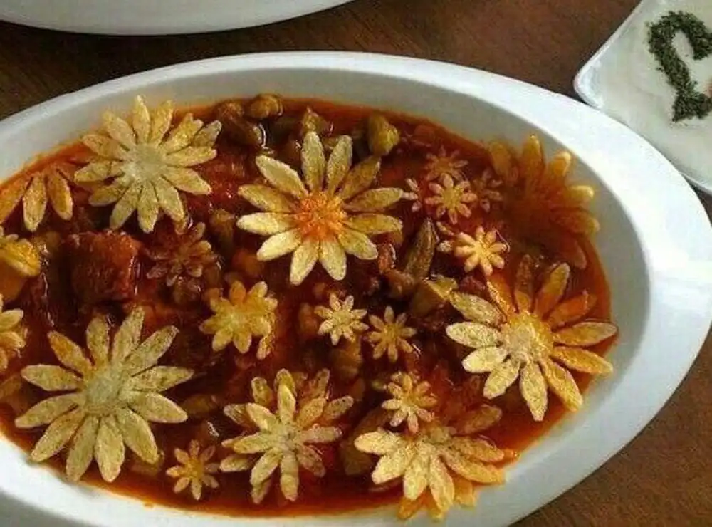 تزیین غذا ایرانی