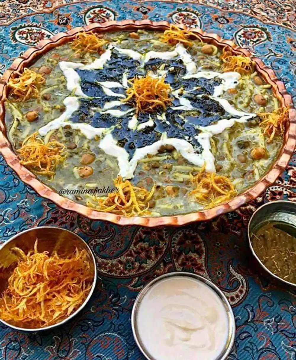 تزیین غذا ایرانی