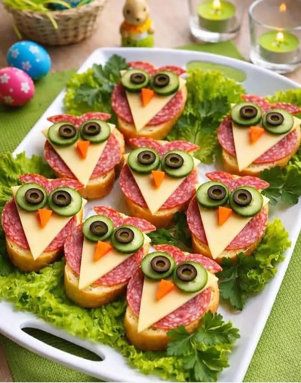 تزیین صبحانه برای جشنواره غذا