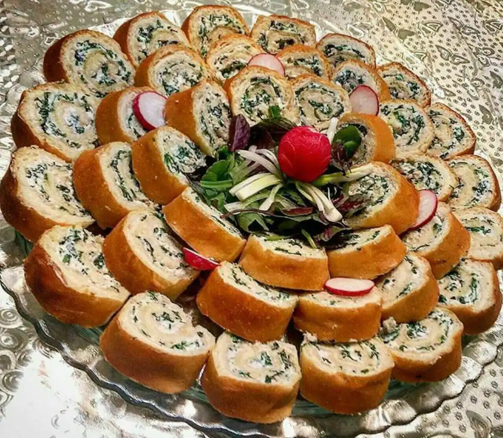تزیین صبحانه برای جشنواره غذا